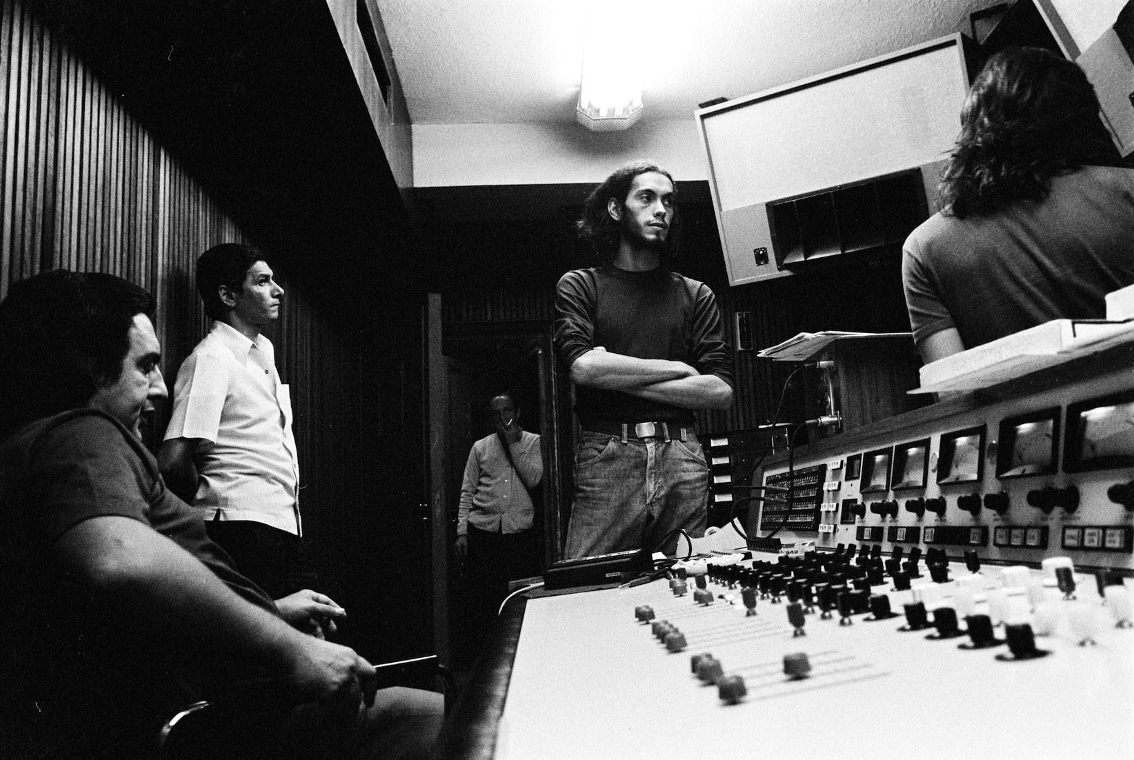 Photos from the recording of Arthur Verocai’s self-titled album by Fernando Bergamaschi and courtesy of Now-Again Records